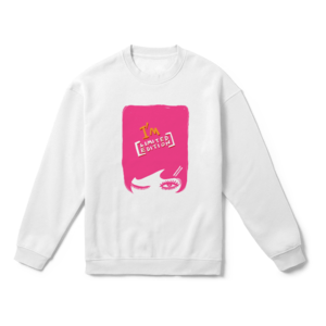 I’m limited edition/pink Oversize Sweatshirt Ürün Görseli