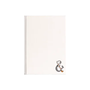 Gotik Ampersand Kanvas Defter Ürün Görseli