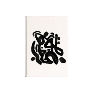 The Musician-Siyah Kanvas Defter Ürün Görseli