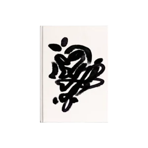 The Lovers-Siyah Kanvas Defter Ürün Görseli