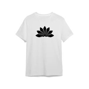 Lotus Çiçeği Gölge Sanatı S Oversize Tshirt  Ürün Görseli