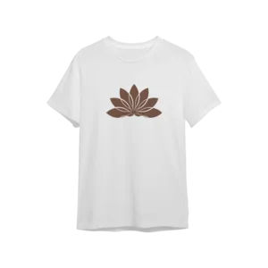 Lotus Çiçeği Gölge Sanatı R Oversize Tshirt  Ürün Görseli