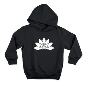 Lotus Çiçeği Gölge Sanatı B Hoodie Ürün Görseli