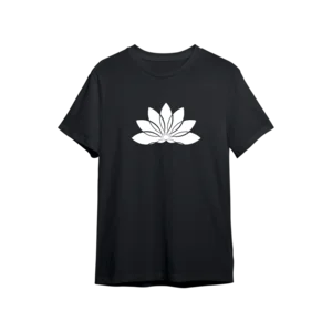 Lotus Çiçeği Gölge Sanatı B Oversize Tshirt  Ürün Görseli